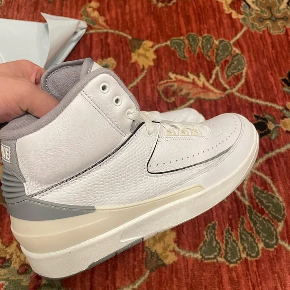 Nike Air Jordan 2 Retro “White Cement Grey” - Picture 9 of 14